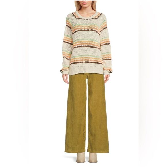 Rip Curl Holiday Tropics Stripe Sweater M - Picture 1 of 2